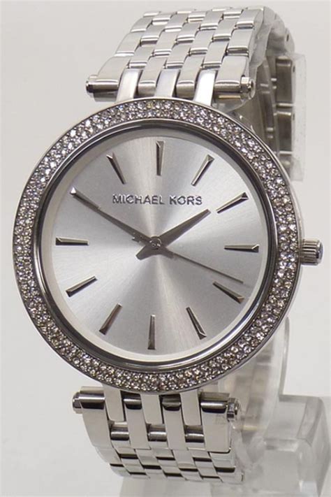 michael kors uhr silber mk3190|michael kors darci silver.